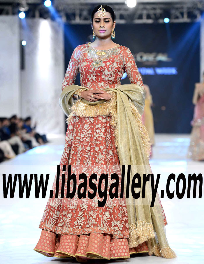 Zara Shahjahan Bridal Anarkali Dresses | anarkali gown | Wedding Dresses Shop Online UK USA Canada