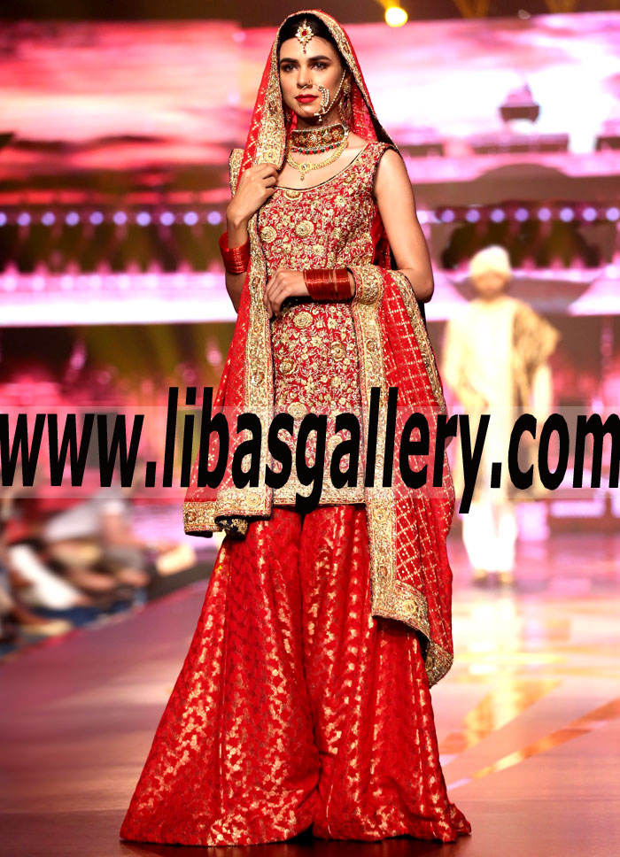 red wedding sharara
