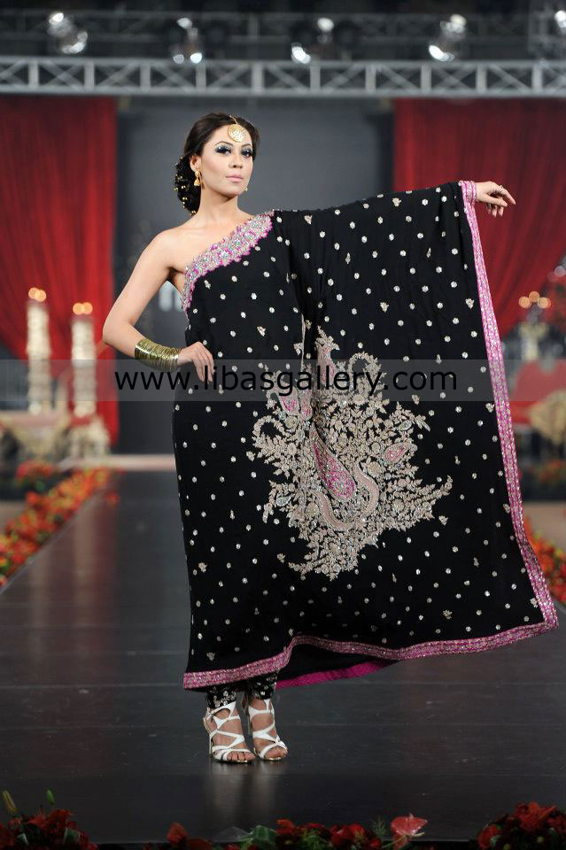 Umar Sayeed Designer Ponchos for Women 2012, 2013 Collection, Umar Sayeed Special Occasion  Wear Kaftans, Ponchos Online Shop