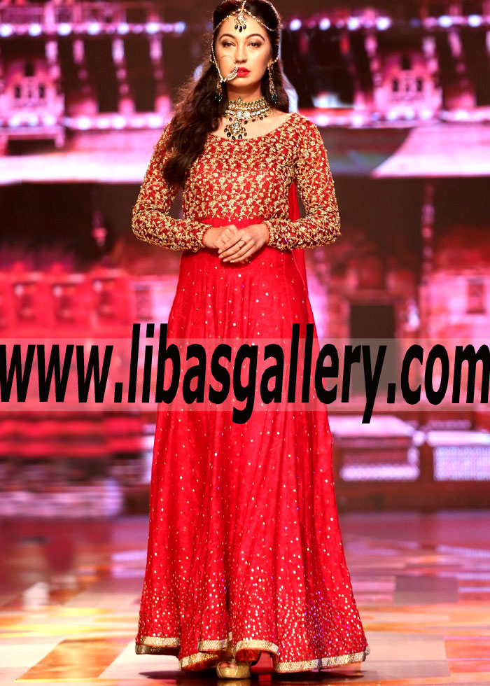 Latest Anarkali Gown Red Zardozi Embellishment on Top for Women Dupatta Shirt Australia Dubai UAE Latest Anarkali Gown Red Zardozi Embellishment on Top for Women Dupatta Shirt Australia Dubai UAE