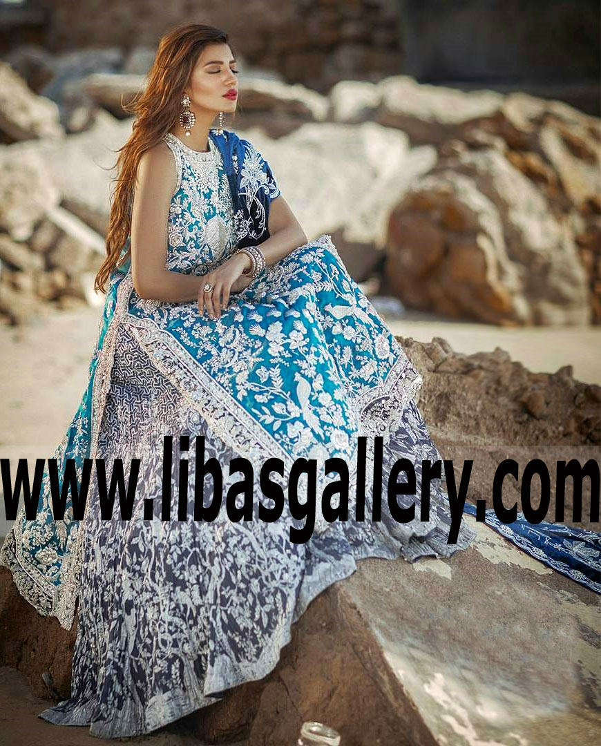 Elan Lengha Pakistani Lehnga Designer Lengha Bridal Lehenga Indian Wedding UK USA Canada Australia