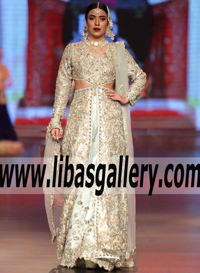 Designer Bridal Dress Pakistani Designer Bridal Gown Collection Denver Coloradi USA IVY Couture by Shazia and Sehr Bridal Couture Week