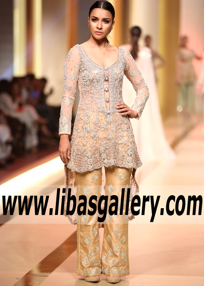 Designer Ahmad Sultan Pakistani Party Wear Party Dresses Qmobile