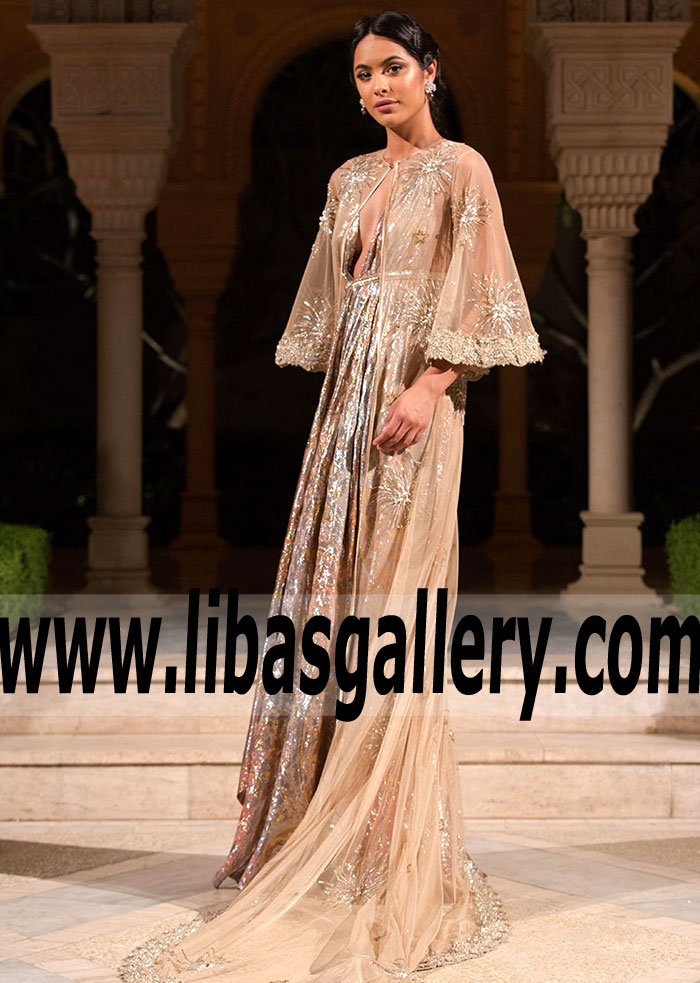 Glorious Mirage Floor Length Gown for Special Occasion Miami Florida USA FARAZ MANAN Collection Glorious Mirage Floor Length Gown for Special Occasion Miami Florida USA FARAZ MANAN Collection