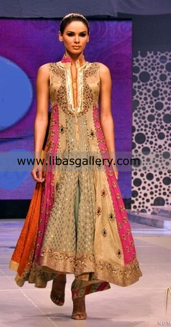 Designer Saadia Mirza Bridal Dresses Wedding Formal Party Sarees Collection, Saadia Mirza women clothing , Saadia Mirza online stores, Saadia Mirza designer clothes,Bridal Couture Week PFDC Sunsilk Fashion Week Karachi 2012 2013 2014