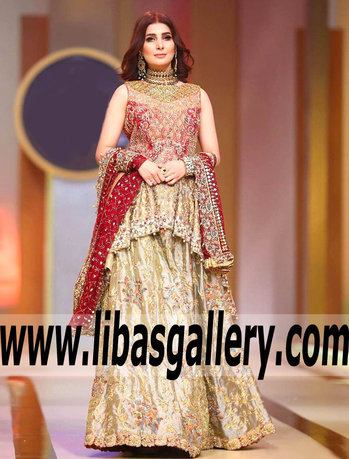 Umsha by Uzma Babar Designer Bridal Lehenga | Bridal Couture Week | Pakistani Designer Bridal Lehenga Kansas City Missouri MO USA Umsha by Uzma Babar Designer Bridal Lehenga | Bridal Couture Week | Pakistani Designer Bridal Lehenga Kansas City Missouri MO USA