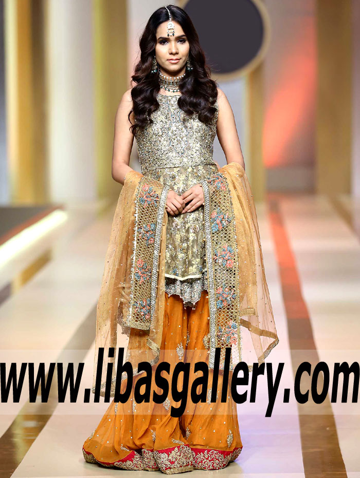 Designer Umsha By Uzma Babar Bridal Dresses Luxurious Bride