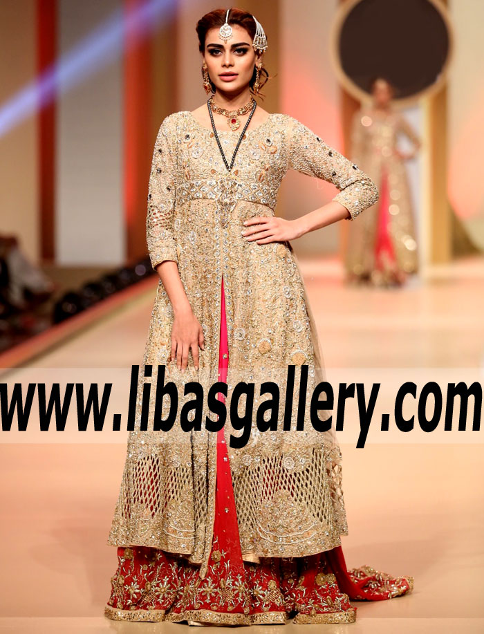 Traditional Bridal Anarkali with Lehenga Jeddah Saudia Arabia Pakistani Designer Lehenga Suits for Reception and Special Occasions Traditional Bridal Anarkali with Lehenga Jeddah Saudia Arabia Pakistani Designer Lehenga Suits for Reception and Special Occasions