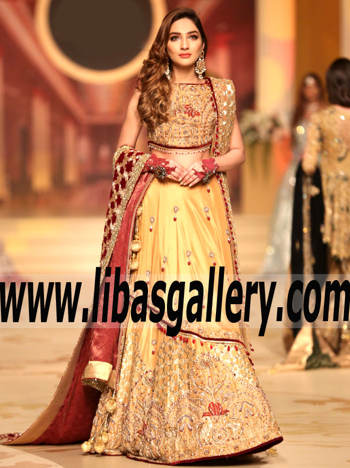 Traditional Bridal Outfit For Wedding Traditional Bridal Collection Showcased by Designer Lajwanti Lehenga at Bridal Couture Week 2018 Traditional Bridal Outfit For Wedding Traditional Bridal Collection Showcased by Designer Lajwanti Lehenga at Bridal Couture Week 2018