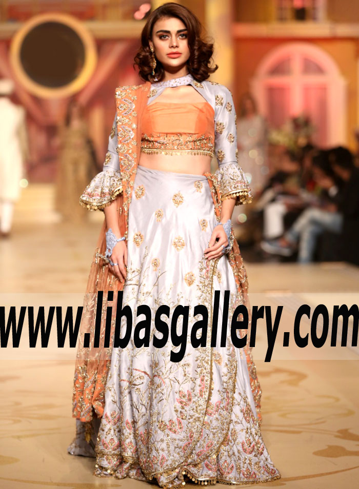 Latest Wedding Dresses Trends Bridal Couture Week Lajwanti Newham Milton UK Bridal Wear | 1000s of products online