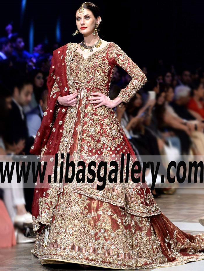 Latest Bridal collection By Top Bridal Dress Designers Richardson Texas TX USA Pakistani Bridal Gowns