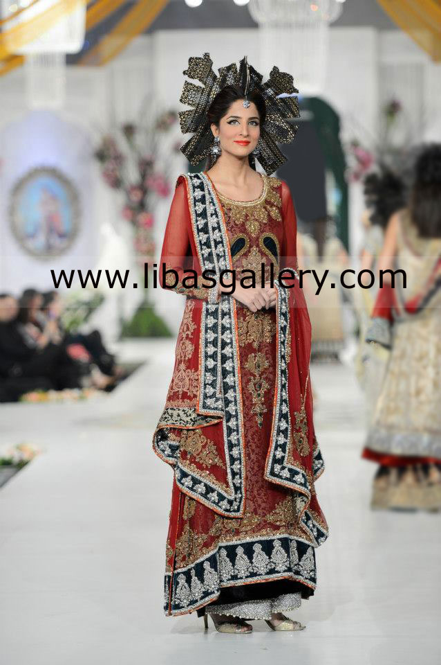 Ahmad Bilal Pakistani Dresses Sacramento, California, Ahmad Bilal Latest Bridal collection 2013 Sacramento, CA Online Shop