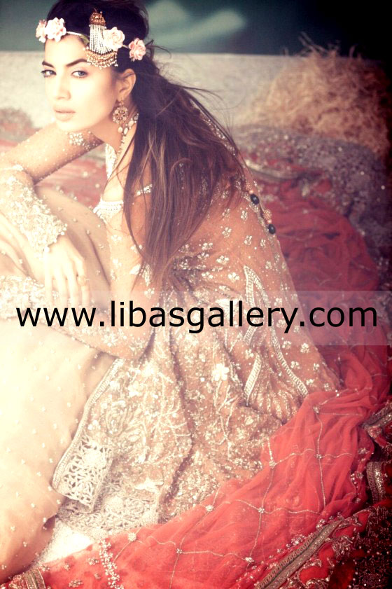 Sana Safinaz Latest Anarkali Bridal Collection 2013 Sana Safinaz Heavy Formal Dresses 2013 Memphis Tennessee Online Shop