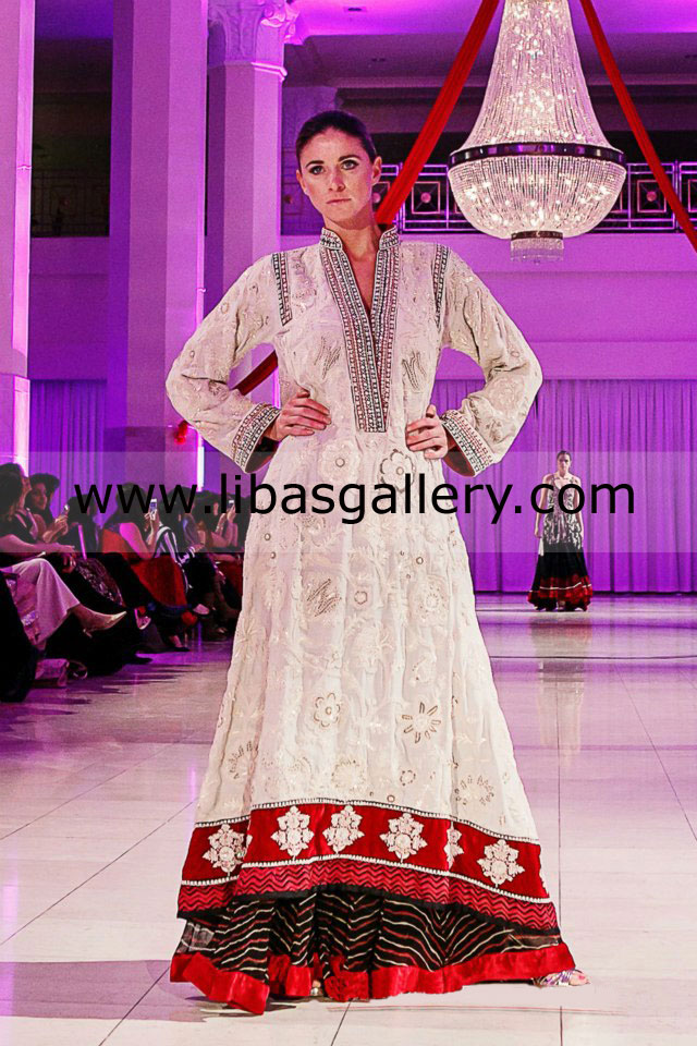 Anarkali Bridal Suit by Umar Sayeed 2013 Houston , Anarkali Bridal Dress 2013 Dallas, Forth Worth New Arrivals Buy Online Austin Texas, USA 