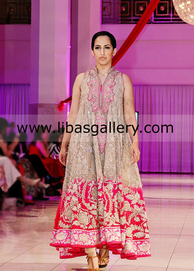 Pakistani Fashion Designer Deepak Perwani Bridal Couture  Week 2013,  Designer Deepak Perwani Bridal Fashion Show Dresses Collection Buy Online in Canada 