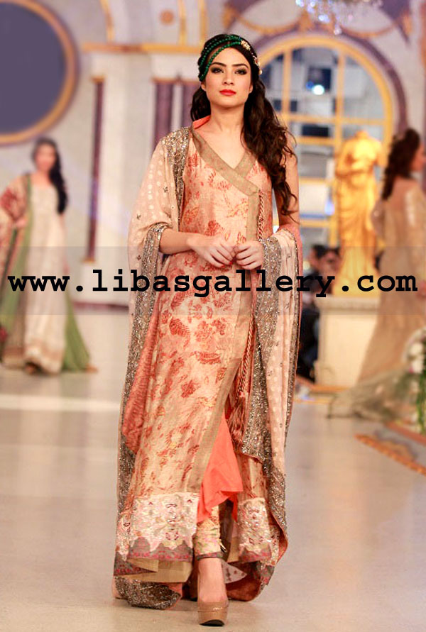 Ayesha Somaya luxurious Angrakha wedding dresses 2014,2015 Bridal Dresses Collection Bridal trail gowns Party Wear Casual wear jumsuits Sarees lacha gharara lehnga kameez shalwar short shirts chooridaar heavy formal dresses Top collection