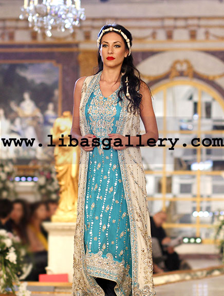 Ayesha Somaya Bridal Wear Gowns,Pantene Bridal Couture Week 2014 Bridal gowns Party Wear Casual wear jumsuits sarees lacha gharara lehnga kameez shalwar short shirts Tops collection Online