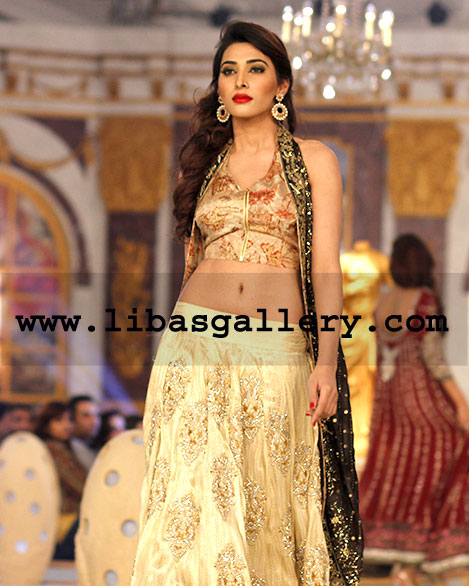 Ayesha Somaya Pantene Bridal Couture Week 2014 Bridal Dresses Bridal gowns Anarkali suits Party Wear Casual wear jumsuits sarees lacha gharara lehnga kameez shalwar short shirts Tops collection
