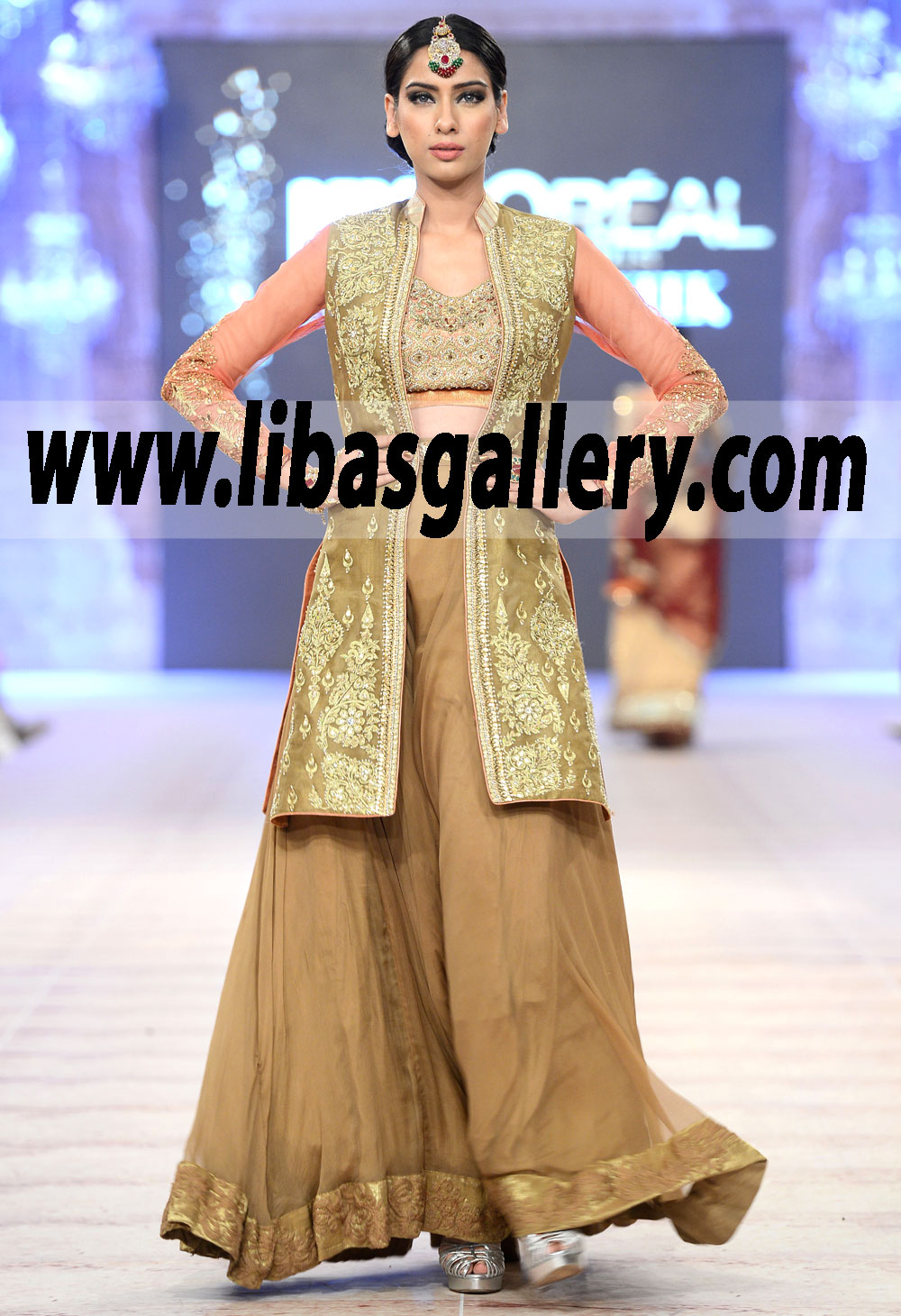 Asifa & Nabeel Bridesmaid dresses, wedding dresses and formal gowns for the Brides And Her Maids perfectly Designed PFDC L`Oreal Paris Bridal Week 2014 Newcastle London UK Bridesmaid Dresses by Asifa & Nabeel