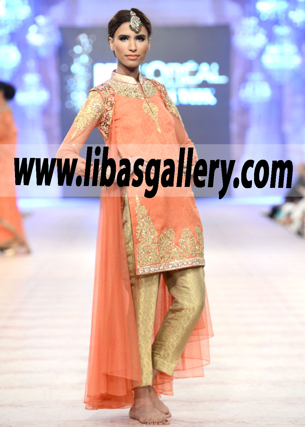 Asifa & Nabeel`s Anarkali Suit for Wedding and Party Wears Asifa & Nabeel`s Wedding Suits Collection Newcastle London UK PLBW PFDC Wedding Special Occasion Dresses with Prices Newcastle London UK ONLINE Avail Deep Discounts