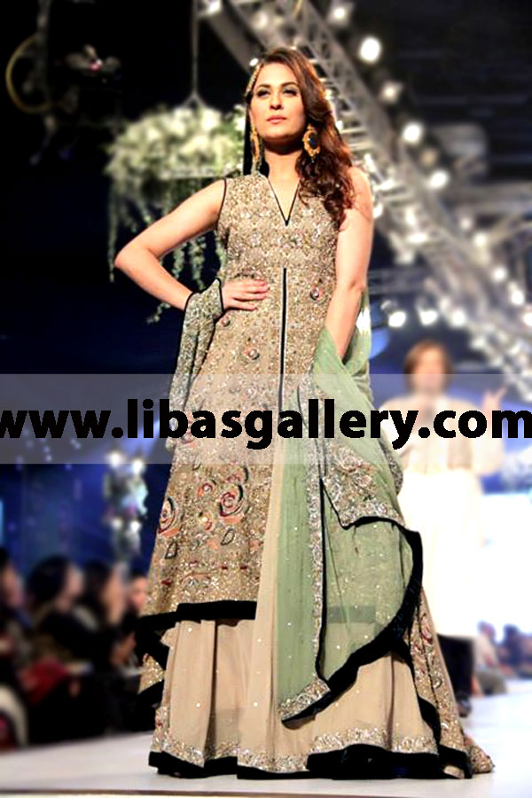 Rani Emaan Brides Collection from Pakistan Bridal Couture Week Hamilton New York, Rani Emaan Latest bridal Couture Week Pictures Hague ND USA Buy Online Bridal Wear