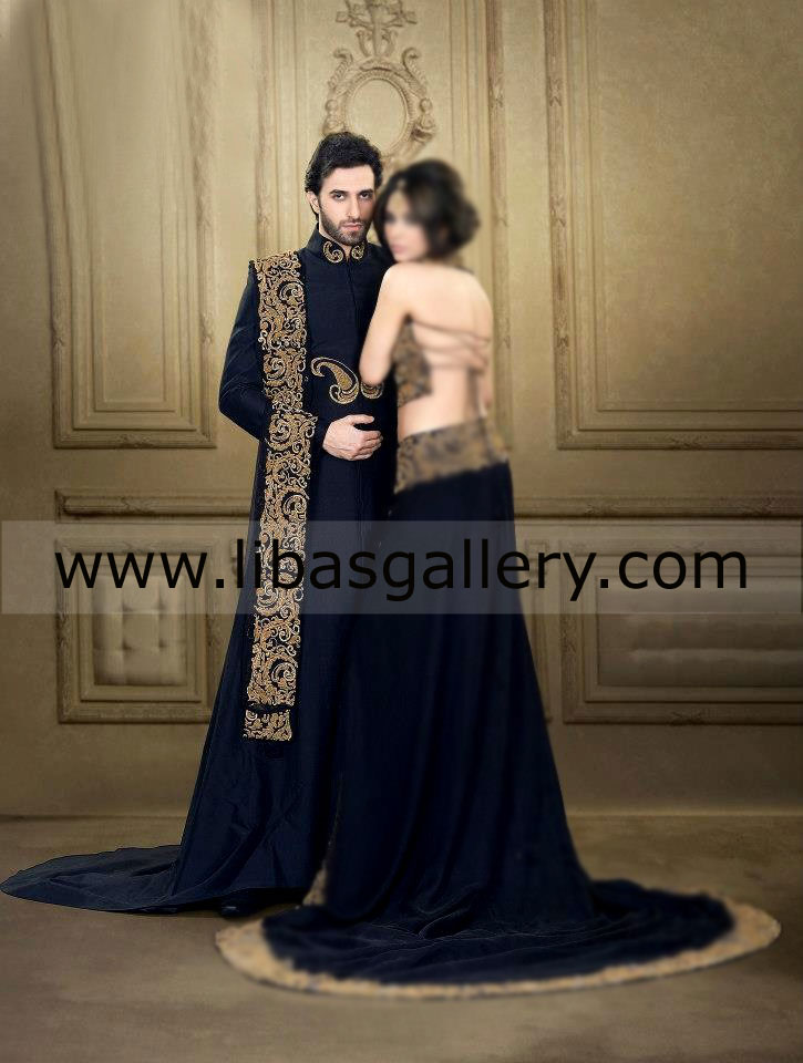 Designer Mens Sherwani for Wedding Groom Shop Online in Stafford, Stoke-on-Trent, Traditional Sherwani Groom Sherwani Nottingham, Derby, Loughborough, UK