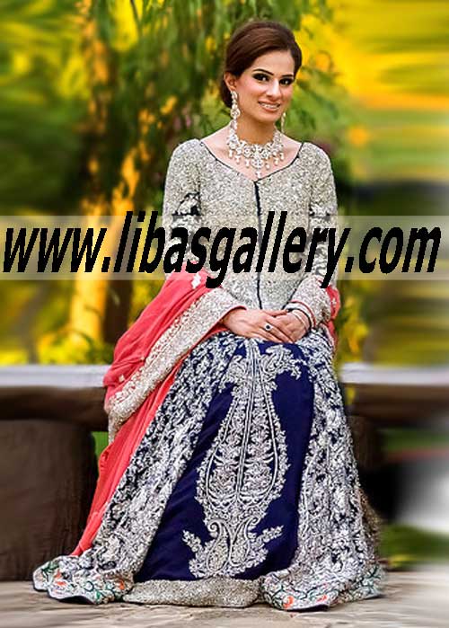 Shop HSY Luxury Pakistani Wedding Attire for Women,Bridal Wear Anarkali Suits Lehenga Designer Sharara Party Wear Clothes,Men, Designer HSY Mens Sherwani Bespoke Sherwani Designer Kurta, Jewelry | www.libasgallery.com