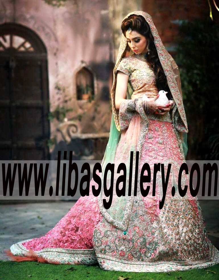 2016 Latest Wedding Lenghas Bridal Lehenga Dresses Designer Bridal Dresses Collection 2016 Richmond Hill New York NY US