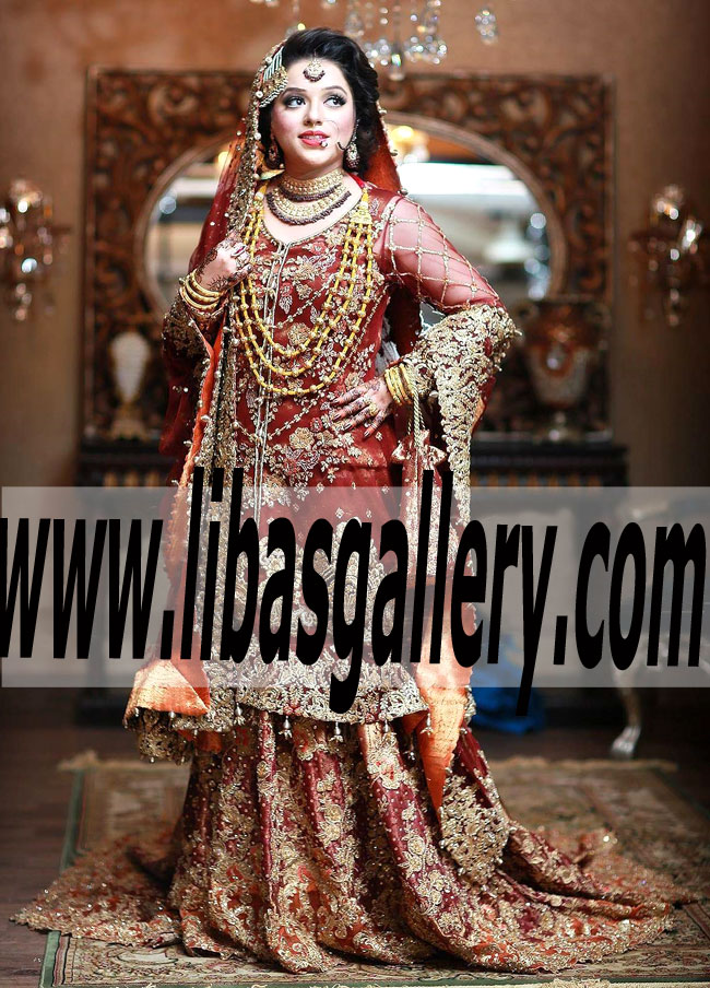 Designer Saira Rizwan Bridal Lengha Collection Designer Saira Rizwan Bridal Lehenga Dresses Wedding Lehenga Designs for 2016 Milton UK