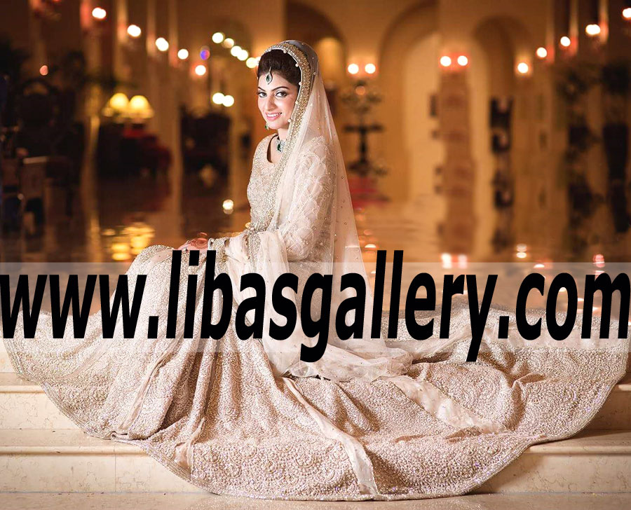Traditional Indian Wedding Dresses Faraz manan Manhattan New York USA wide variety of Indian Wedding Lehenga Online