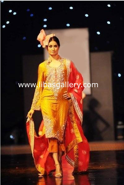 yellow orange party special occasion dress churidar suits chatteris cambridgeshire,latest Pakistani Party Wear Enniskillen UK Party Wear