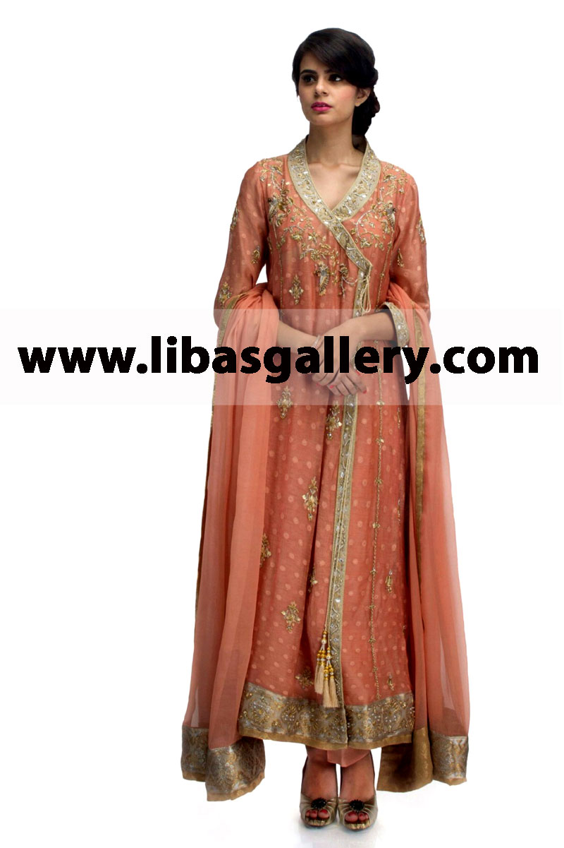 Indian Pakistani Party Dresses UK USA Canada Australia Designer Angrakha Suits Indian Pakistani Party Dresses UK USA Canada Australia Designer Angrakha Suits