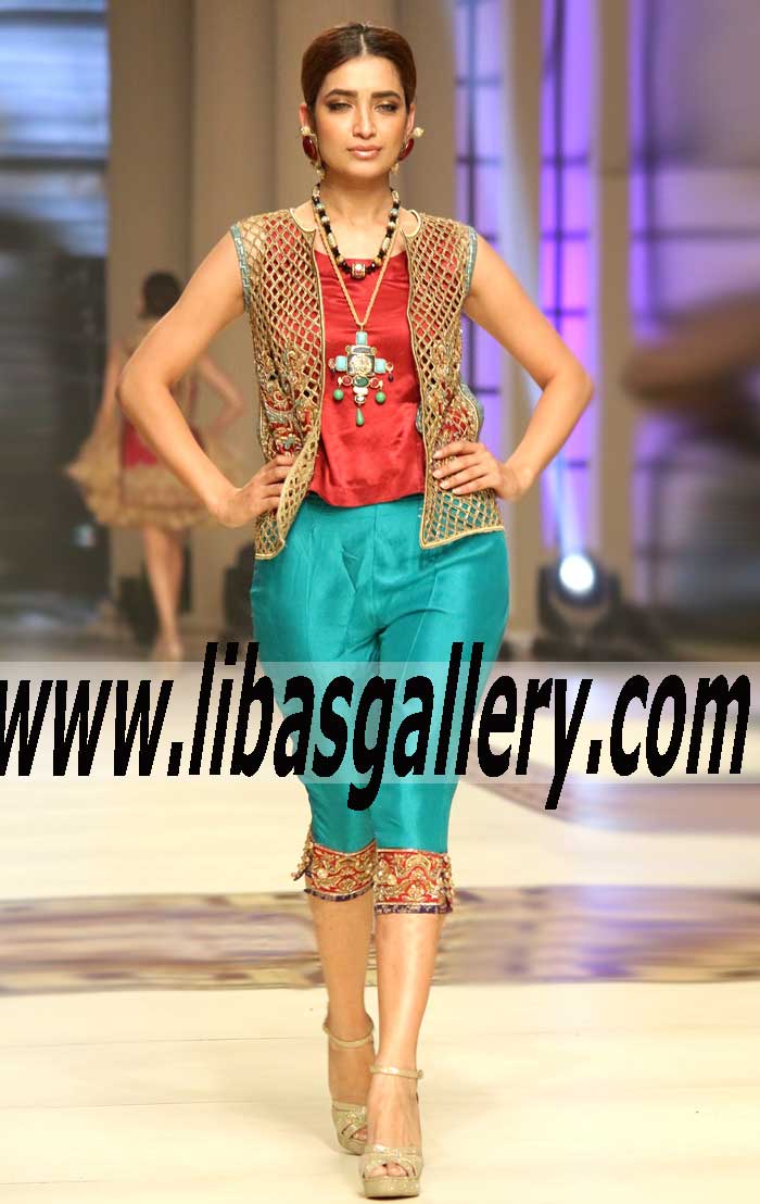 Teena by Hina Butt Festival Fashion Dresses, Telenor Bridal Couture Week Shopping Festivals Sacramento California CA USA