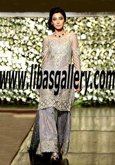 Pakistani designer Faraz Manan Designer formal dresses| Faraz Manan wedding dresses| Faraz Manan Mehandi mayon dresses online