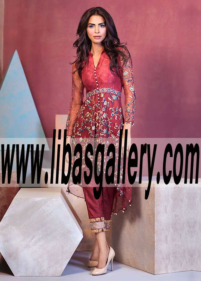 Designer Anarkali Dresses Glenfield Australia Umsha by Uzma Babar Graceful Party Wear For Evening And Formal Events Designer Anarkali Dresses Glenfield Australia Umsha by Uzma Babar Graceful Party Wear For Evening And Formal Events