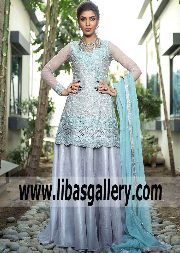 Featured image of post Grey Pakistani Wedding Guest Dresses