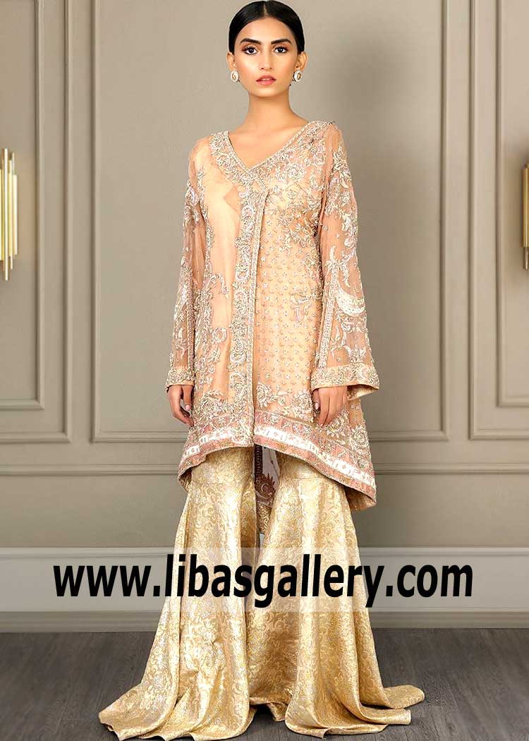 Pakistani Angrakha Style Suits with floral embellishments Spokane Washington USA Designer Angrakha Suit Pakistani Angrakha Style Suits with floral embellishments Spokane Washington USA Designer Angrakha Suit