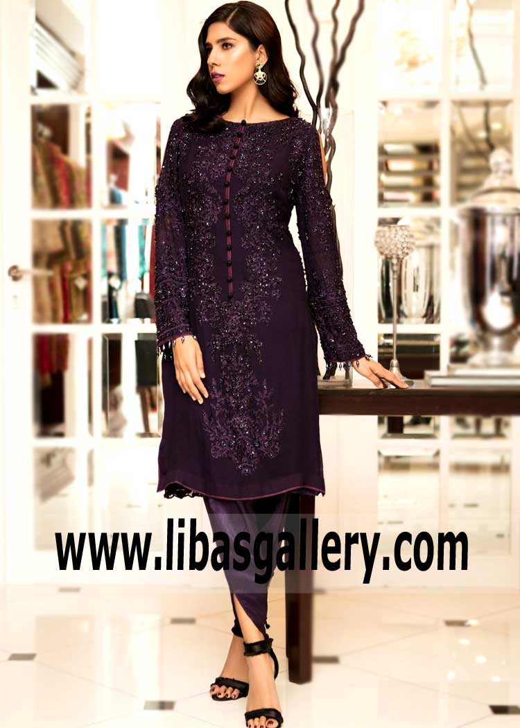 The Hottest new Party Wear Pakistan HSY Tulip Shalwar Kameez in ...