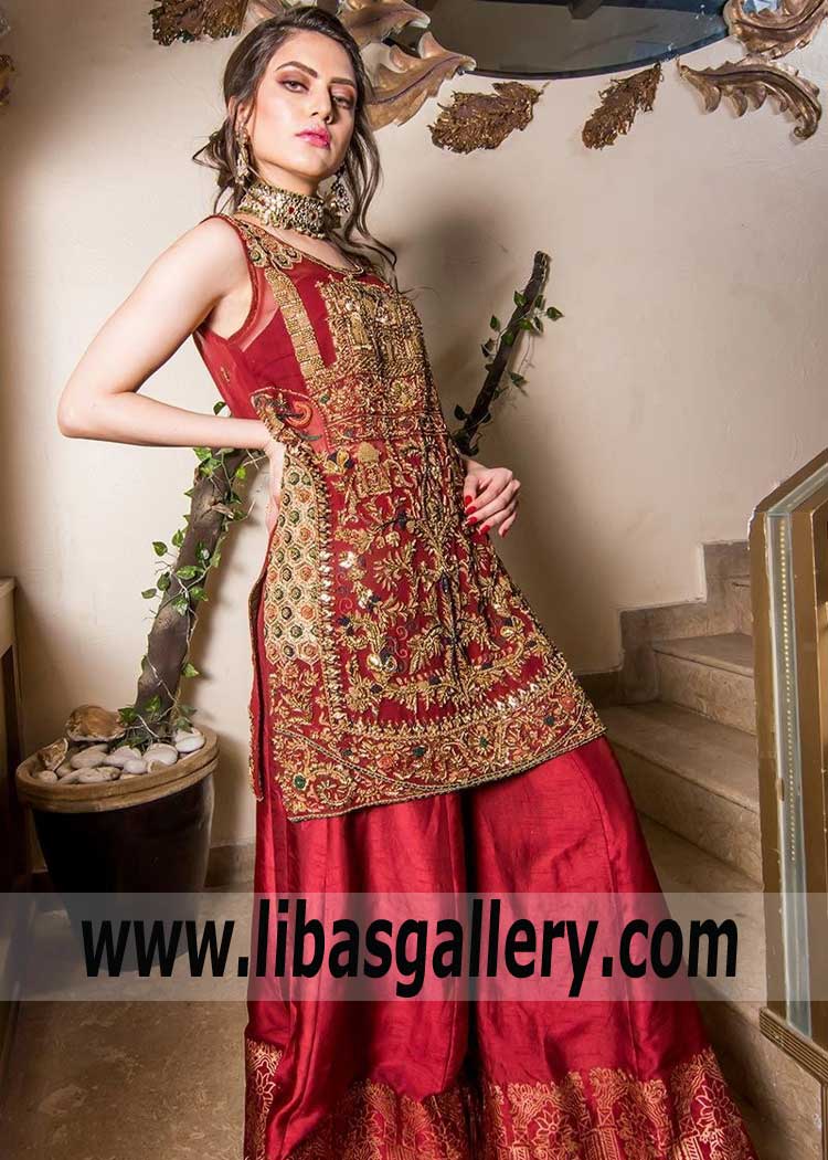 sharara dress party wear