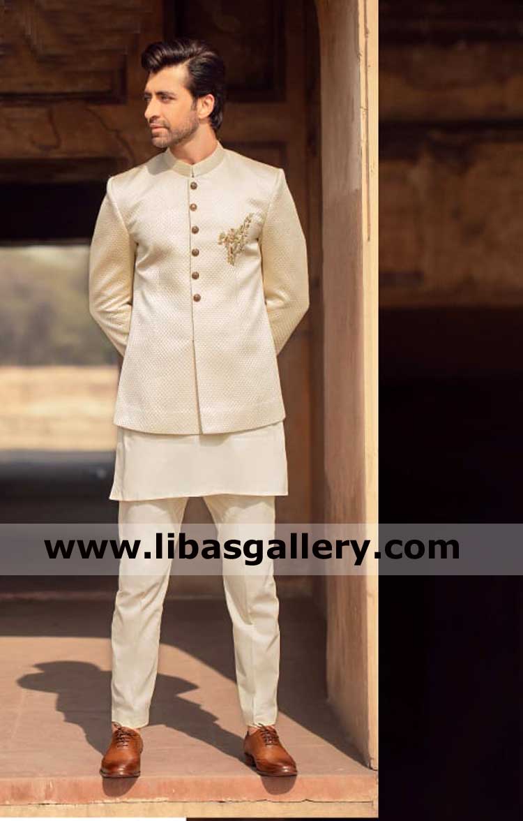branded prince coat for groom family members to enjoy wedding party stitched by professional tailor fast delivery worldwide Australia New zealand Singapore
