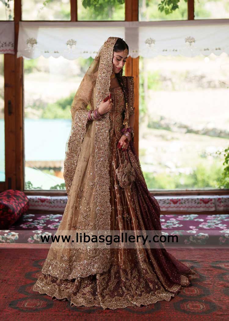 Rust Lehenga Choli Luxury Handcrafted Bridal Wear for Nikah | Pakistani Dresses Rust Lehenga Choli Luxury Handcrafted Bridal Wear for Nikah | Pakistani Dresses