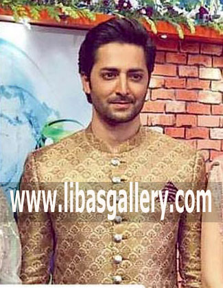 Buy Men Wedding sherwani online designer sherwani bespoke sherwani with inner kurta pajama pants trouser 2018 Alaska USA US