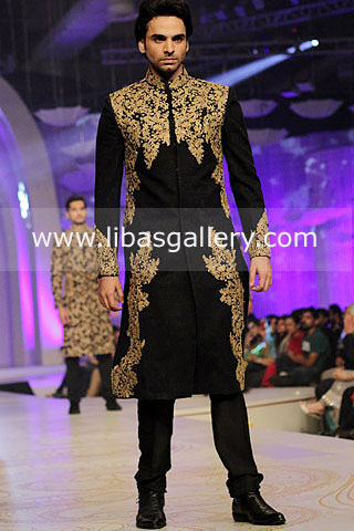 Men Sherwanis Groom Wedding Dress Designers HSY PFDC LOreal Paris Bridal Week 2013 Sherwani Collection with Price, in Scottdale, Goergia, USA, London UK