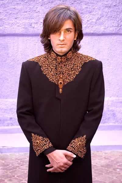 black antique gold hand embellished groom sherwani in suiting fabric and raw silk optional best buy for nikah barat day qatar oman new zealand black antique gold hand embellished groom sherwani in suiting fabric and raw silk optional best buy for nikah barat day qatar oman new zealand
