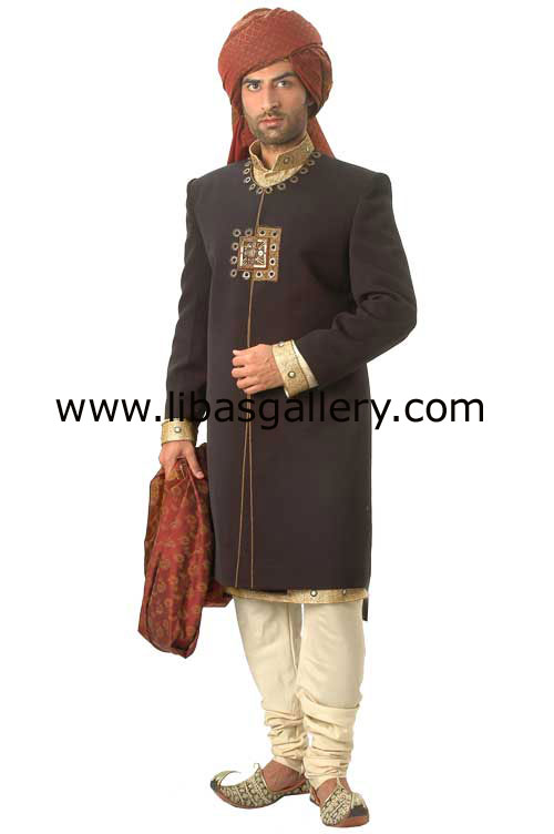 Latest Indian sherwani wedding dress, Indian Mens sherwani dress, Groom Sherwani dress India, wedding sherwani dress Indian in New Jersey, Virginia, Louisiana, Illinois, Ohio