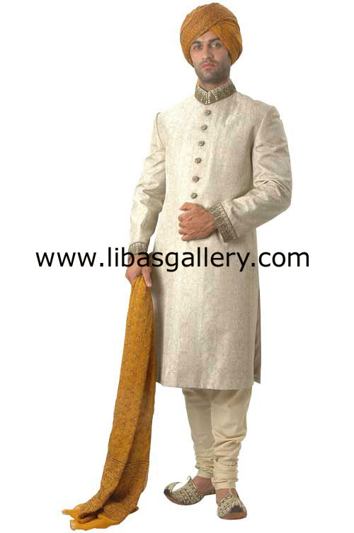 Buy Pakistani sherwani wedding dress, Pakistani bridegroom sherwani dress, bridegroom dress Pakistan, wedding sherwani dress Pakistan in Norway, Denmark, Ireland, Sweden, Germnay, Netherlands