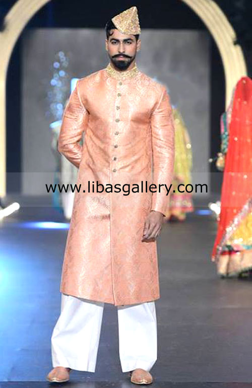 Buy groom Sherwanis, latest groom sherwanis and designer groom sherwanis for wedding,bridegroom wedding dresses, bridesmaid dresses, Designer nomi ansari Sherwani Collection online store in india, uk, usa, canada, australia