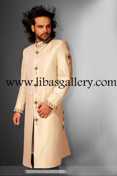Pakistani Rockstar Nouman Javaid in Designer Wedding Sherwani contact us for best price sherwani set UK USA Canada Dubai