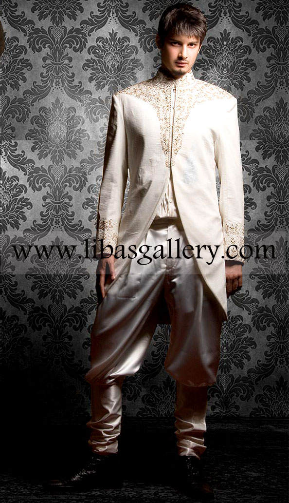 Designer Mens Sherwani for Wedding Groom Turbans Mens Kurta Party Wear Designer Sherwani Collection designer mens sherwani for wedding Online Shops San Jose, San Francisco, Bakersfield, CA