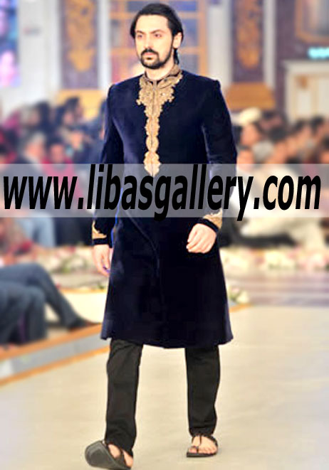 Designer Rani Emaan Groom Sherwani Bridal Dresses Party Wedding Dresses Sherwani Kurta PFDC L`Or�al Paris Bridal Week Bridal Couture Week PFDC PBCW Fashion Week Karachi Lahore 2012 2013 2014 2015